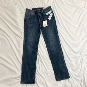 Cosmic Blue Love Ellie Straight Leg Jeans, Size 28, Indigo Wash, NWT